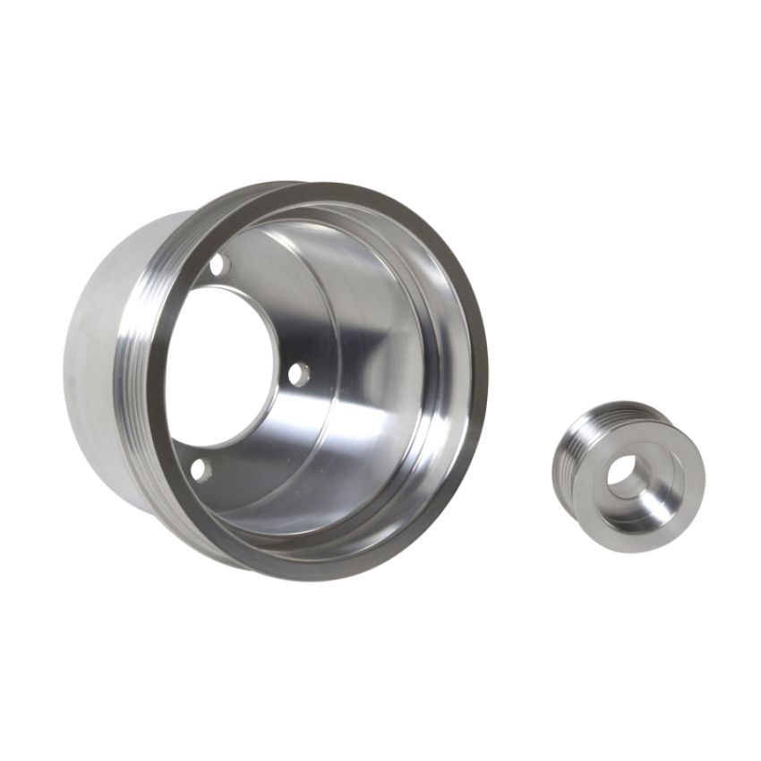 BBK Performance Parts 1619 1994-1998 MUSTANG 3.8L V6 UNDERDRIVE PULLEY KIT (BILLET ALUMINUM)