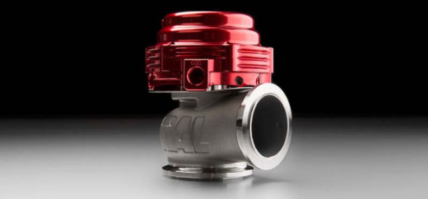 TiALSport MVS Wastegate 7.25 PSI w/V-Band Clamps - Red