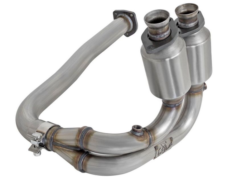 aFe Power 47-48001 aFe POWER Direct Fit 409 Stainless Steel Front Catalytic Converter