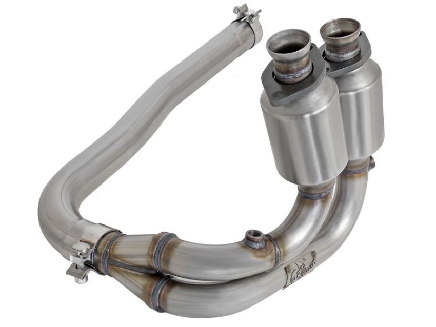 aFe Power 47-48003 aFe POWER Direct Fit 409 Stainless Steel Front Catalytic Converter