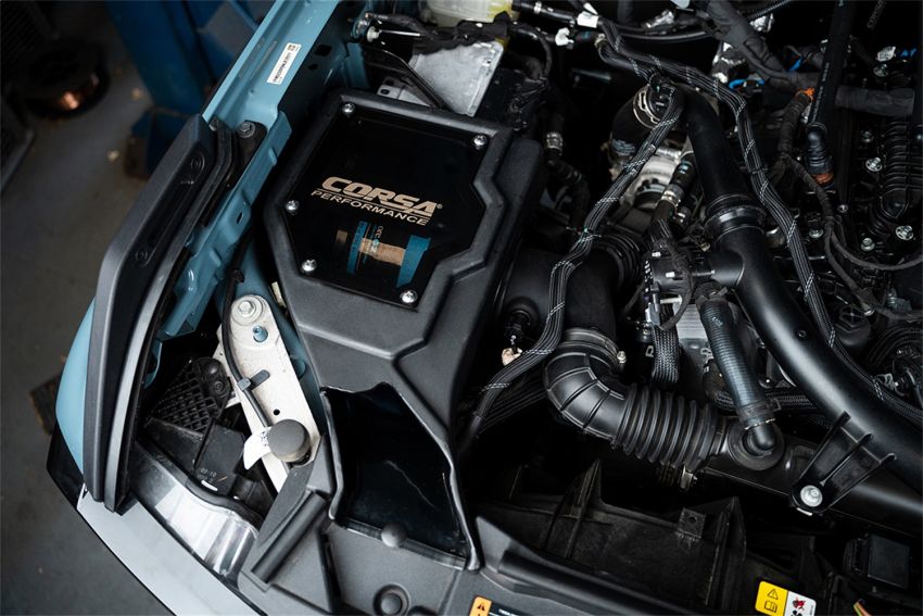 Corsa Performance 470036 Closed Box Air Intake With Donaldson Powercore® Dry Filter