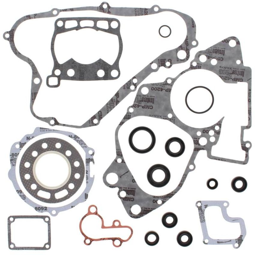 Vertex Pistons 811502 Vertex Gaskets 1989 Suzuki RM80 Complete Gasket Kit w/ Oil Seals