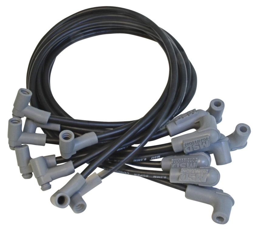 MSD IGNITION MSD35653 8.5mm Wire Set - SBC w/HEI Tower Cap