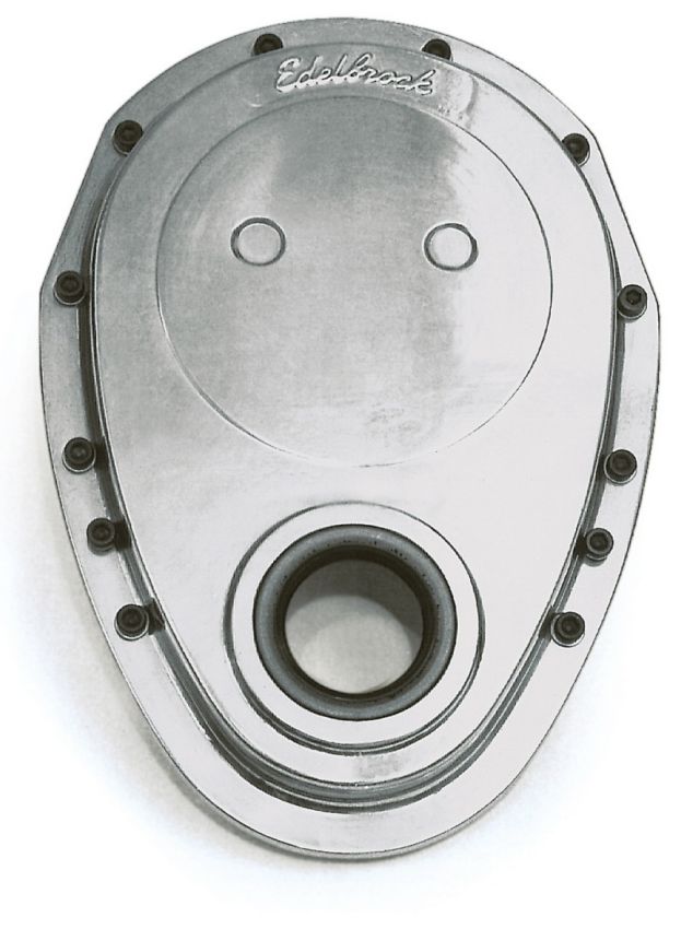 EDELBROCK EDE4240 SBC Aluminum Timing Cover