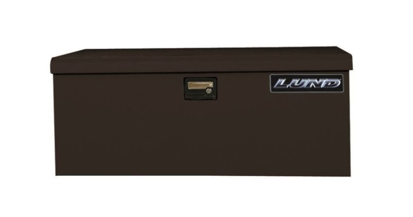 LUND 708048 Universal Steel Job Site Box/Chest - Black