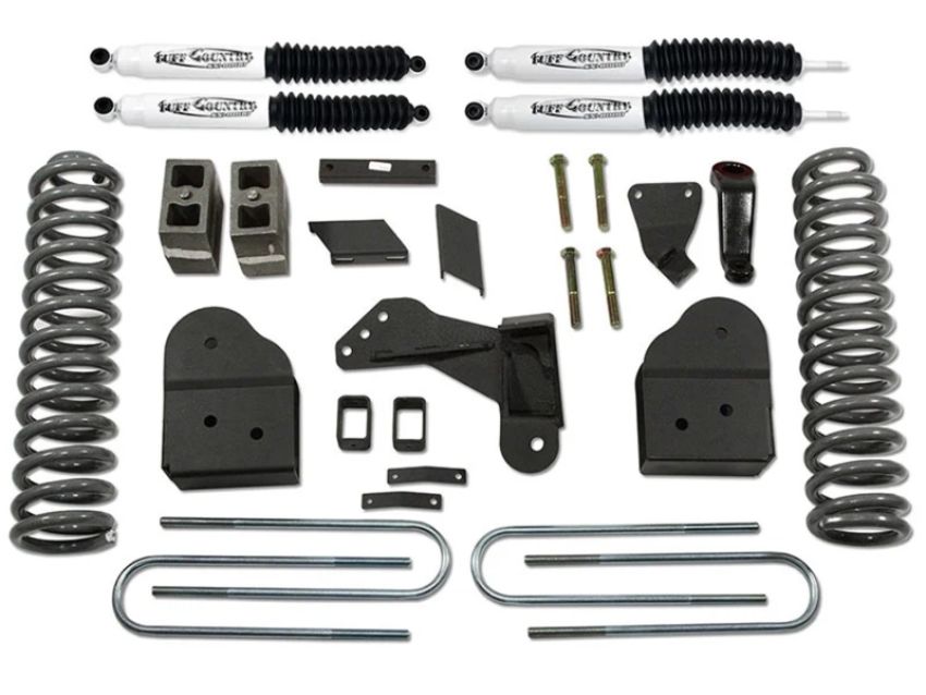 Tuff Country 24997KN 17-22 Ford F-250 / F-250 Super Duty 4x4 w/gas Engine 4in Lift Kit (SX8000 Shocks)
