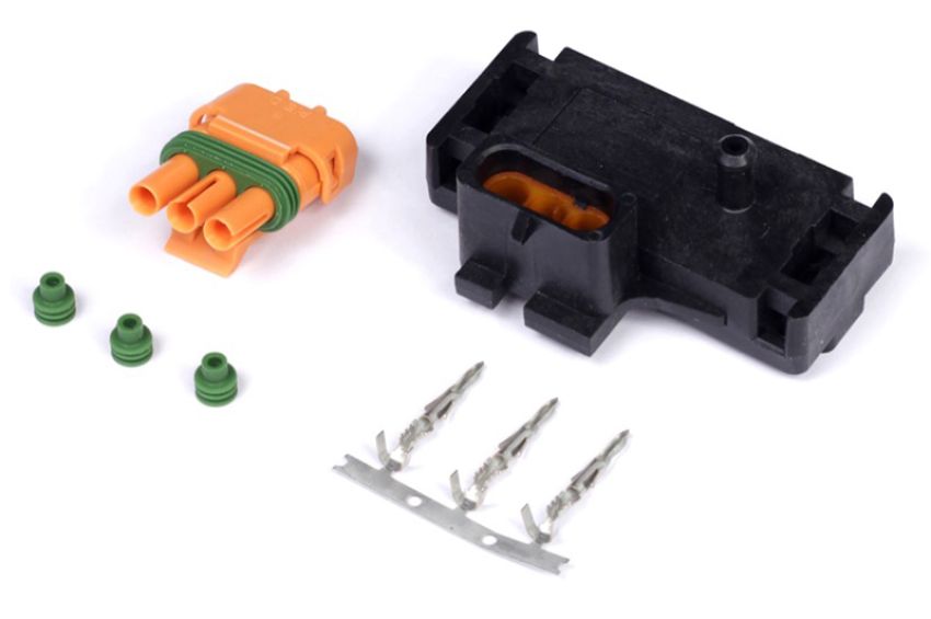Haltech HT-010104 3 Bar GM MAP Sensor w/Plug & Pins