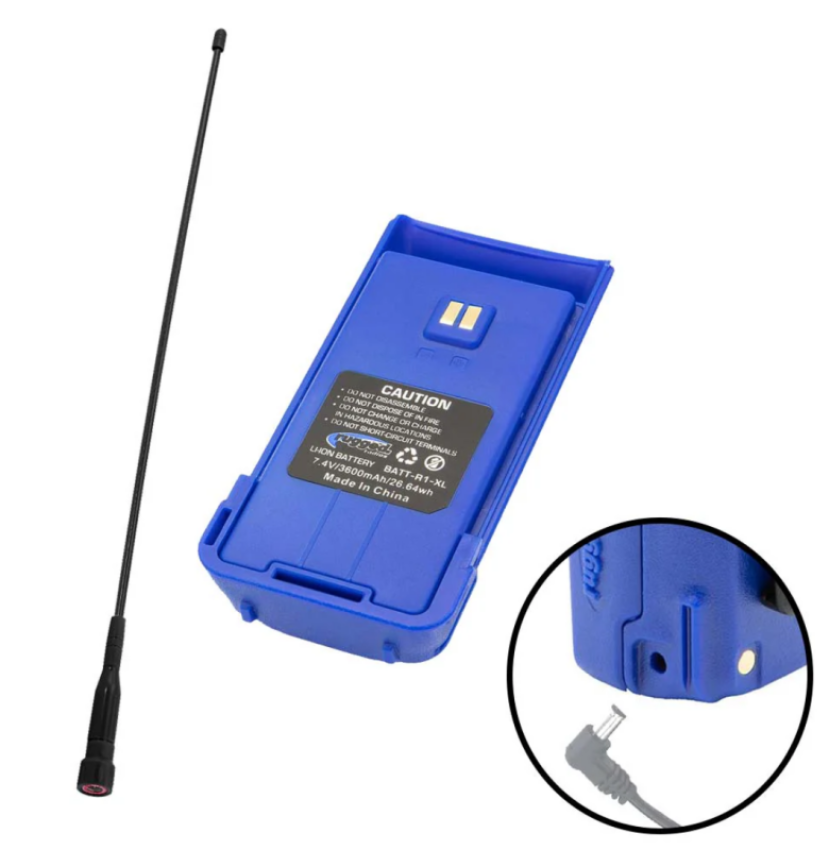 Rugged Radios R1-LONGRANGE-UPGRADE Long Range Bundle for R1 Handheld Radios