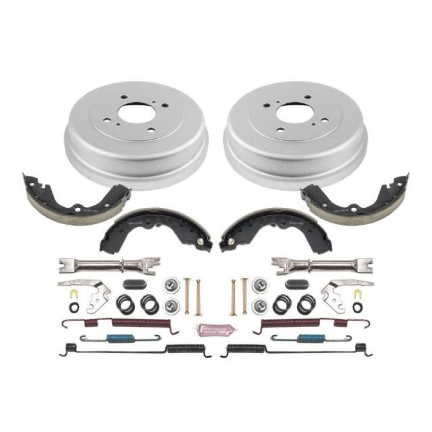 PowerStop KOE15328DK Power Stop 93-98 Nissan Altima Rear Autospecialty Drum Kit