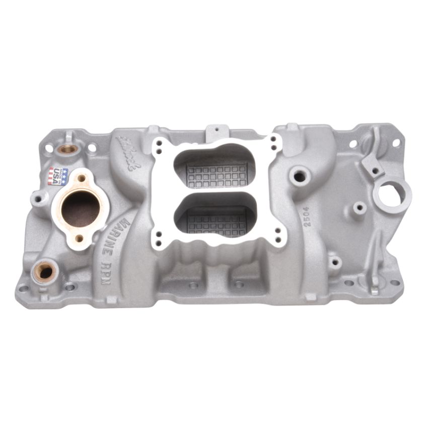 EDELBROCK EDE2504 SBC Intake Manifold RPM Marine 1955-1986