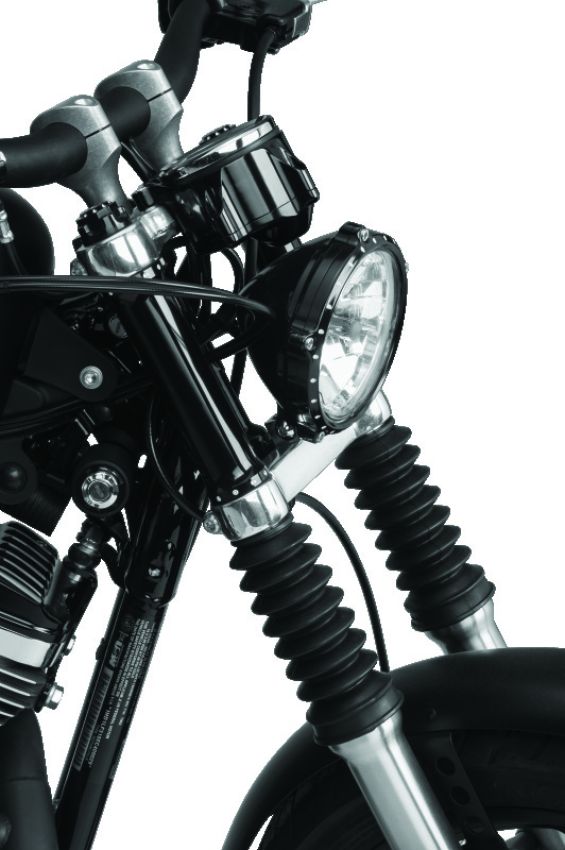 Bikers Choice 666765 39MM Black Short Fork Boots Pr