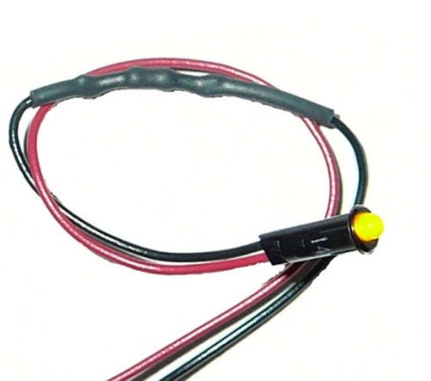 PAINLESS WIRING PWI80200 1/8in Amber Dash Light