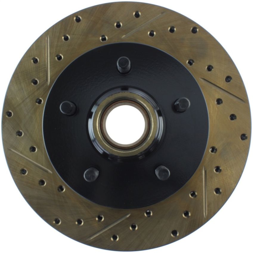 Stoptech 127.66011R Slotted & Drilled Sport Brake Rotor