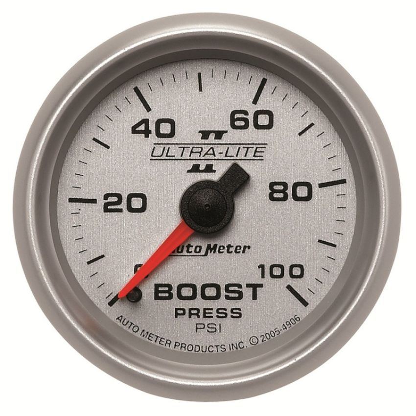 AutoMeter 4906 GAUGE, BOOST, 2 1/16