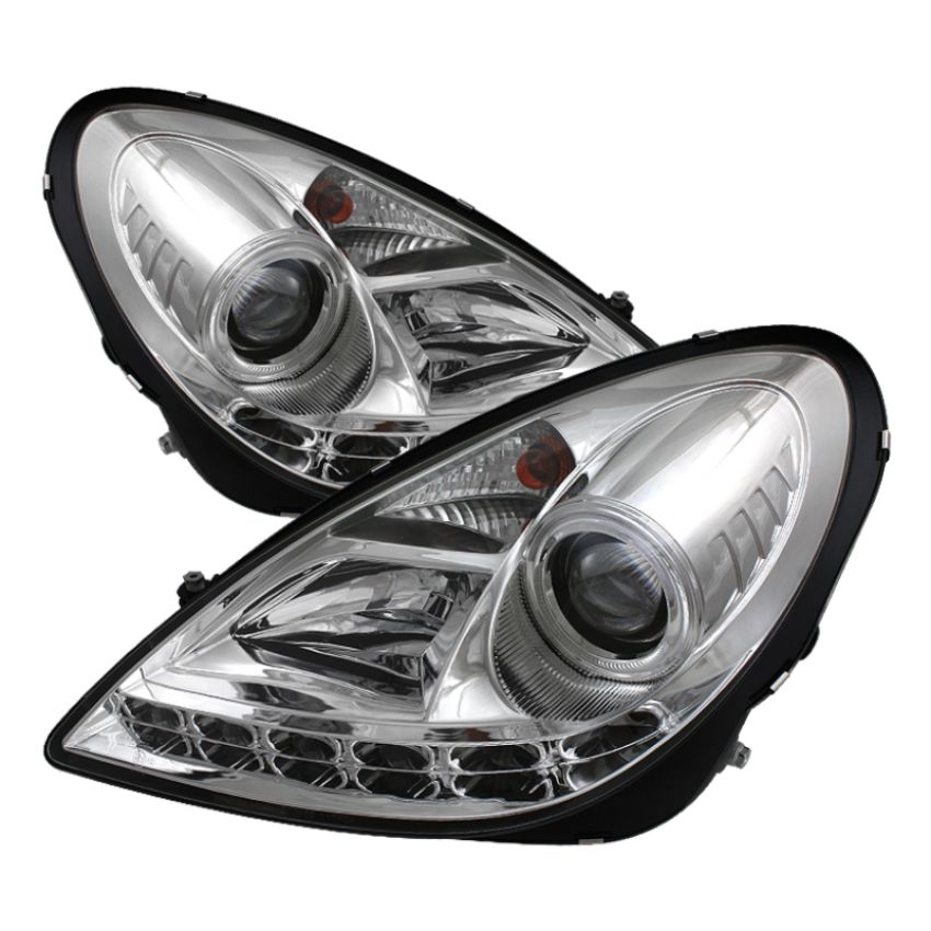 SPYDER 5032539 Projector Headlights - DRL - Chrome