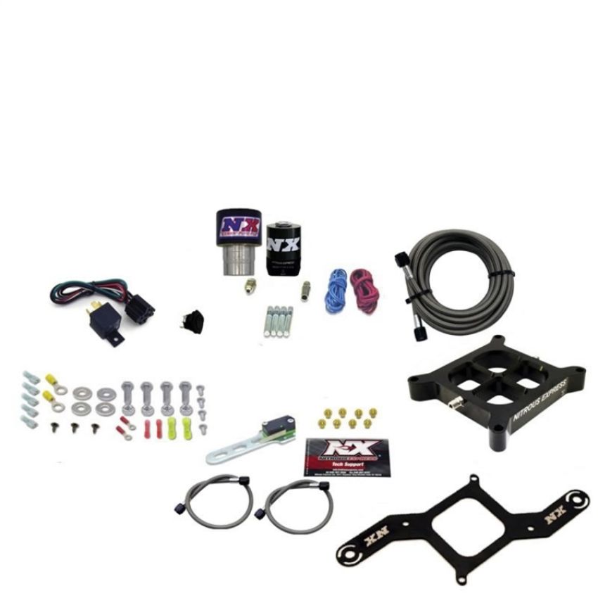 Nitrous Express 63940-00 SINGLE ENTRY CROSSBAR RNC .178 250-650HP (4150 FLANGE) W/ NO BOTTLE