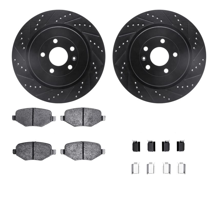Dynamic Friction 8512-54166 Rotor Kit
