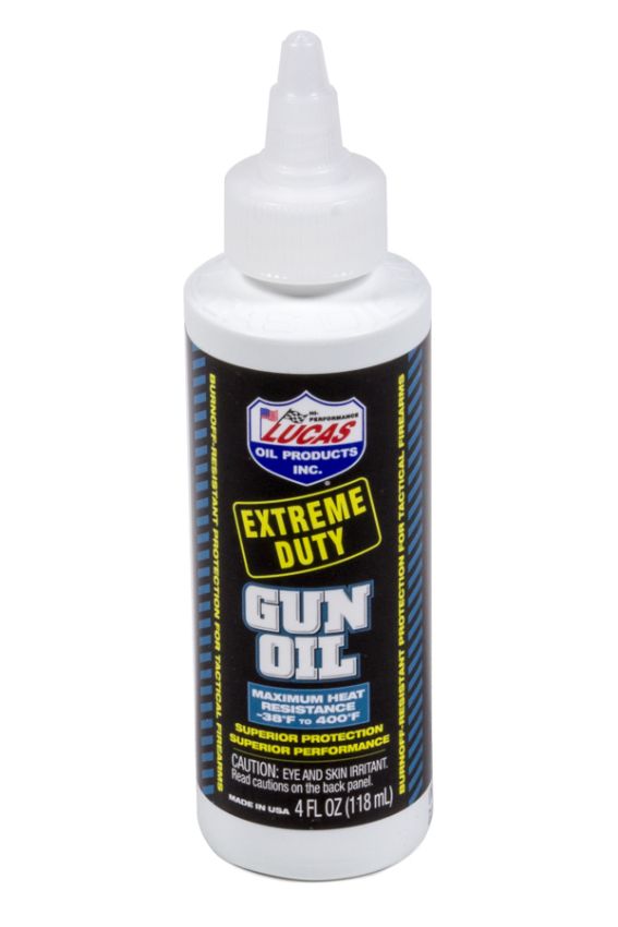 LUCAS OIL LUC10877 Extreme Duty Gun Oil 4 Ounce