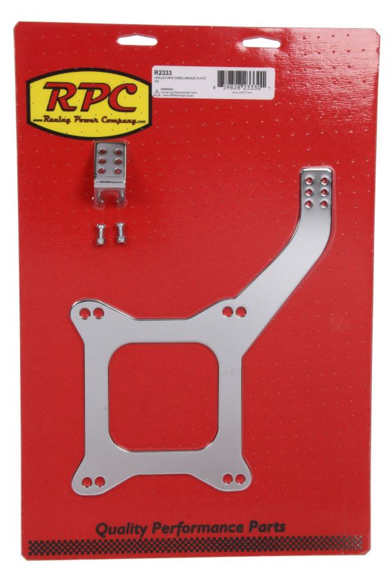 RACING POWER CO-PACKAGED RPCR2333 Holley/AFB Carb Linkage Plate