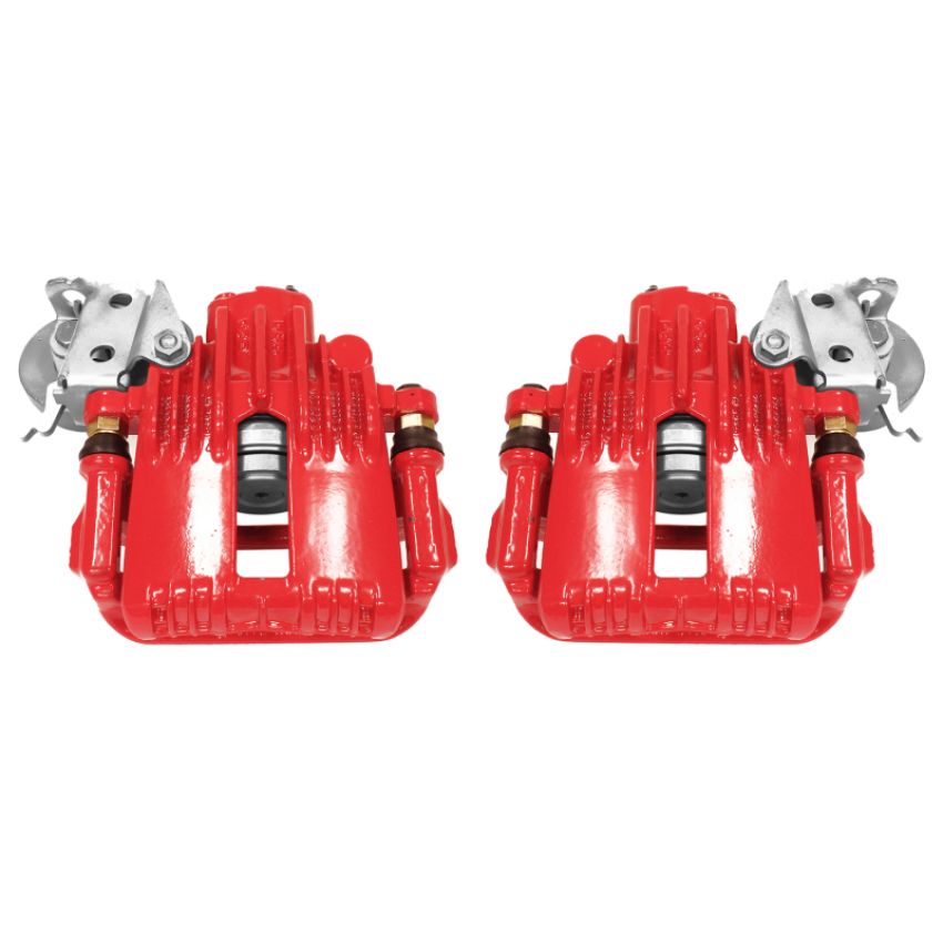 PowerStop S4540 Red Powder Coated Calipers