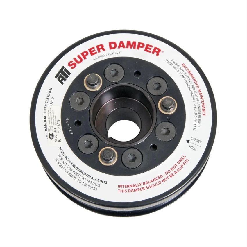 ATI PERFORMANCE ATI918855 6.78 Dia Super Damper GM LS1/LS2 10% UD -