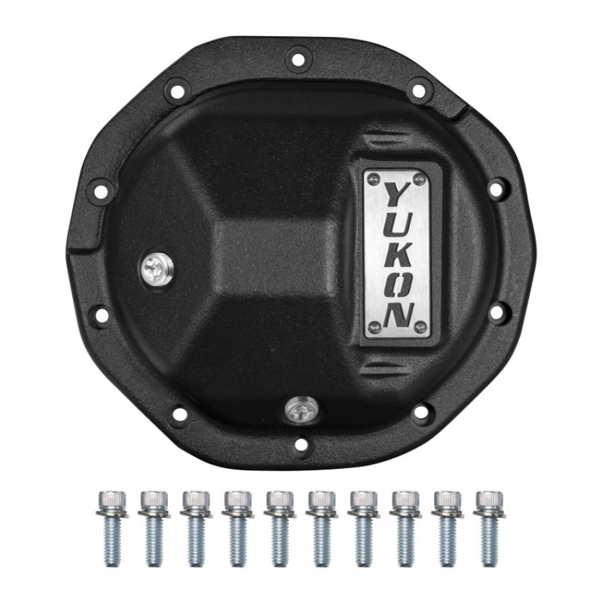 Yukon Gear & Axle YHCC-GM8.5-S Yukon Gear Hardcore Diff Cover for 8.5inch GM Rear w/ 5/16inch Cover Bolts