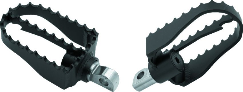 Burly Brand B13-1007B MX Pegs Rider - Black