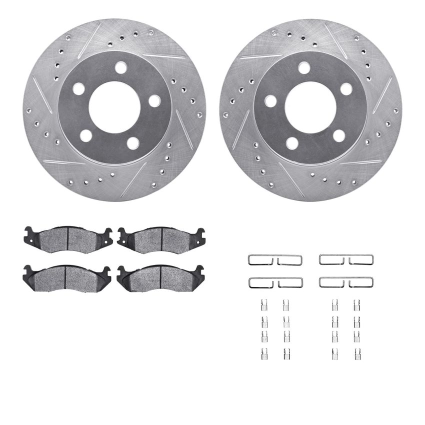 Dynamic Friction 7512-42011 Rotor Kit