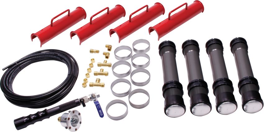 ALLSTAR PERFORMANCE ALL11302 Air Jacks Complete Kit 11.75in