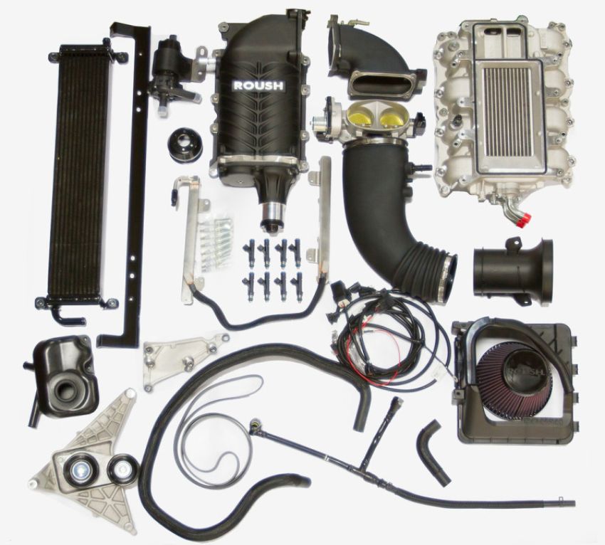 Roush 421435 2011-2014 Ford F-150 5.0L V8 570HP Phase 2 Calibrated Supercharger Kit