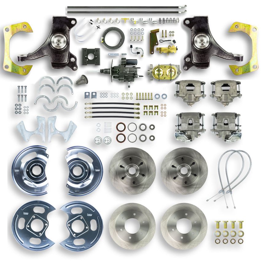 RIGHT STUFF DETAILING RSDTHB6356D 63-66 Chevy C10 Hydro Boost Brake Conversion