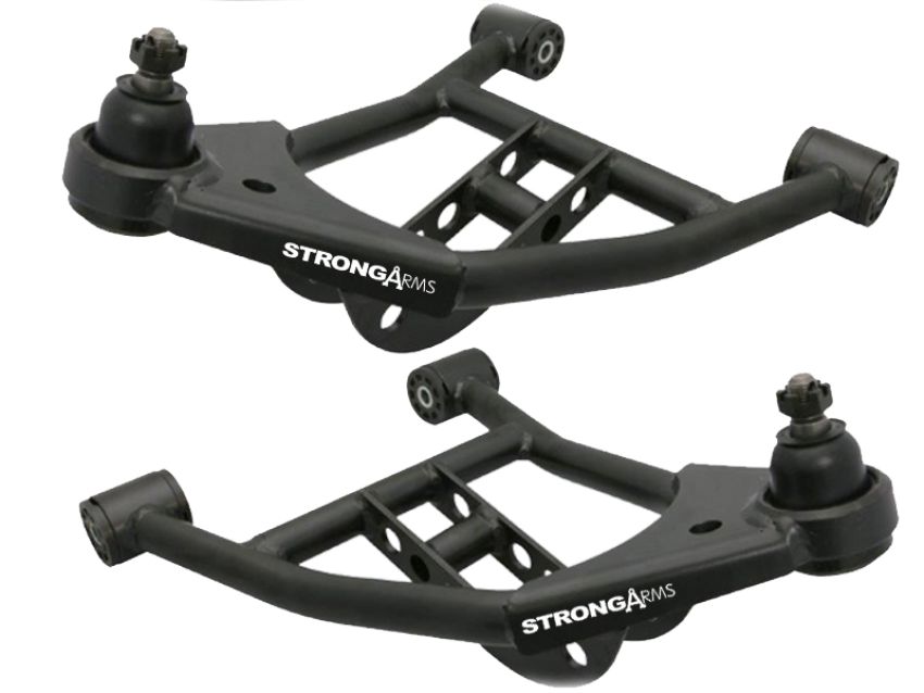 Ridetech 11162899 Front lower StrongArms for 1967-1969 GM F-Body. For use with Coil-Over/Shockwave