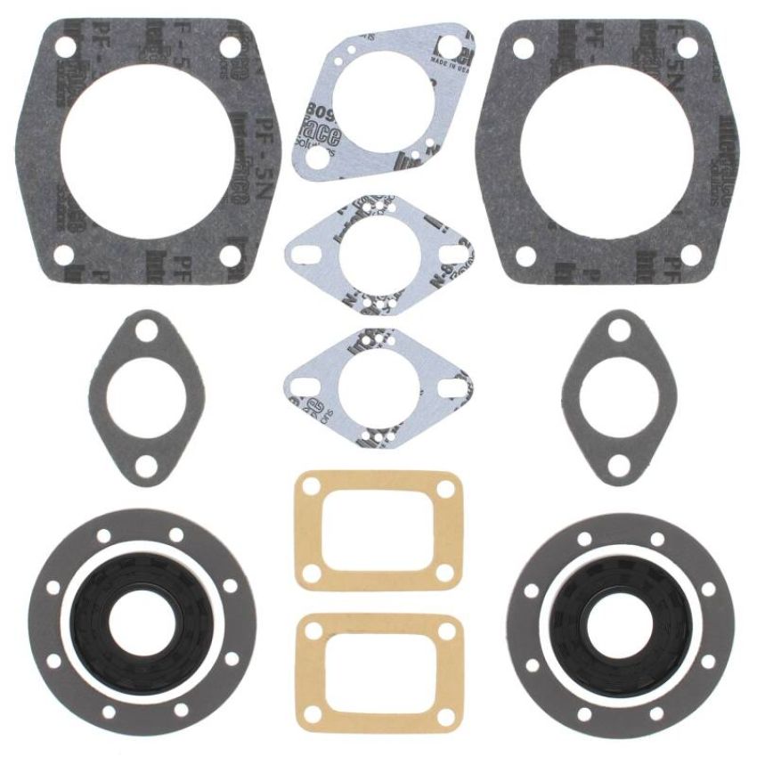 Vertex Pistons 711038 Vertex Gaskets  Hirth 270R/272R 27/1 FC/2 Complete Gasket Kit w/ Oil Seals