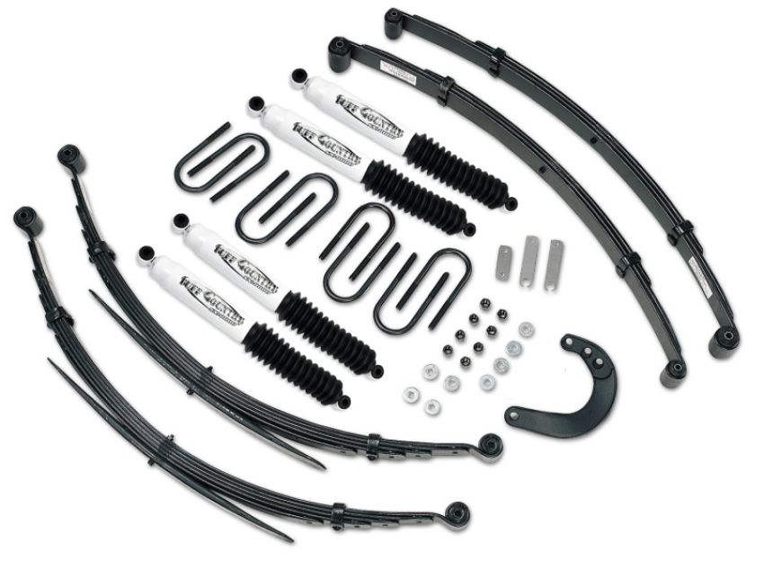 Tuff Country 14735KN 88-91 Blazer 1/2 Ton 4X4 4in Lift Kit HD Lift Kt (w/56in Rear Springs SX8000)