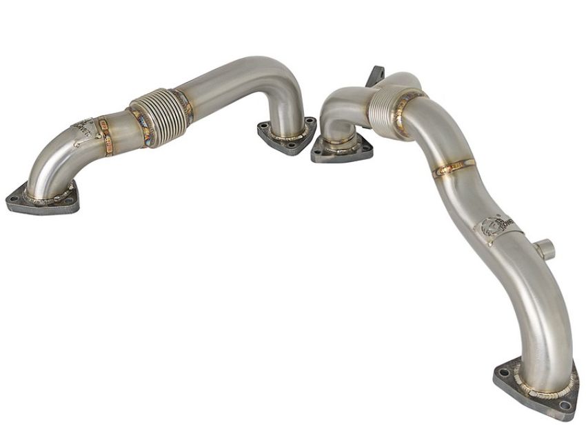 aFe Power 48-33016 Twisted Steel Header Up-Pipe