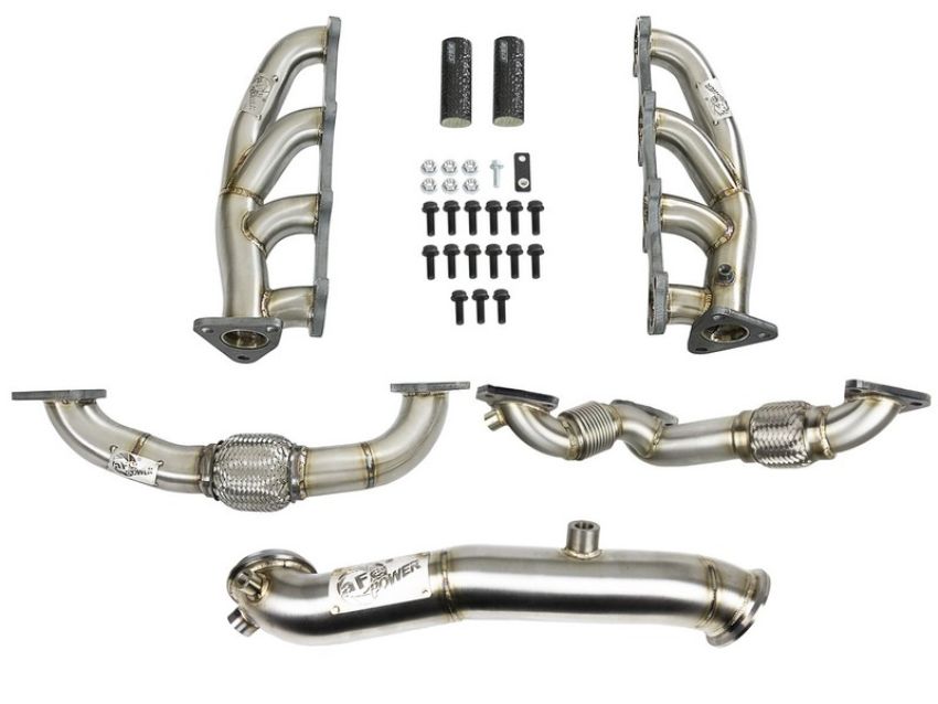 aFe Power 48-34139 Twisted Steel 304 Stainless Steel Performance Package