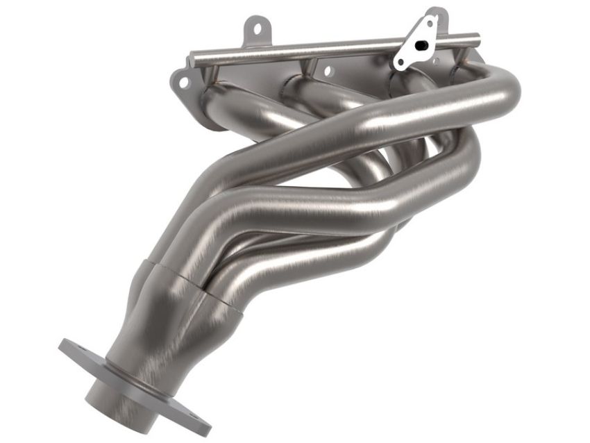 aFe Power 48-36018 Twisted Steel Long Tube Header 304 Stainless Steel