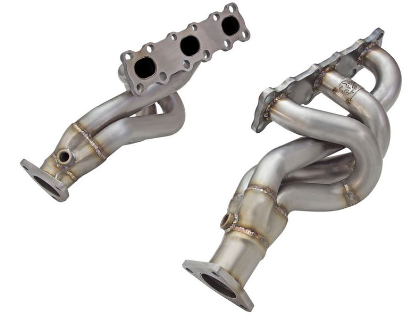 aFe Power 48-36103 Twisted Steel 304 Stainless Steel Short Tube Header