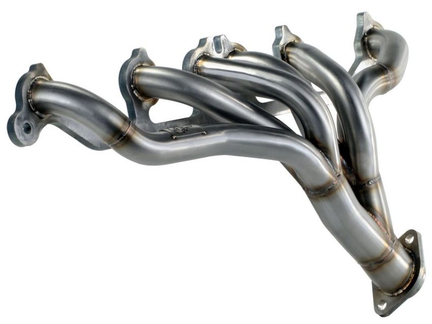 aFe Power 48-46201 Twisted Steel 409 Stainless Steel Short Tube Header
