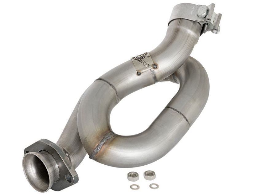 aFe Power 48-48021 Twisted Steel Loop Relocation Pipe