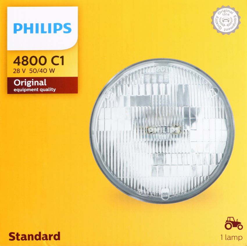 Philips 4800C1 Philips Standard Sealed Beam 4800