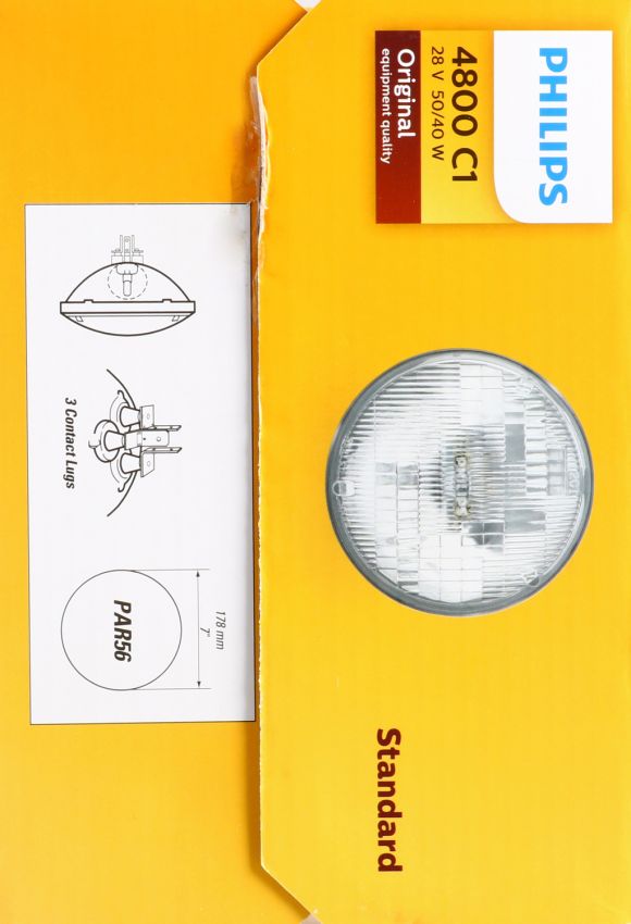 Philips 4800C1 Philips Standard Sealed Beam 4800