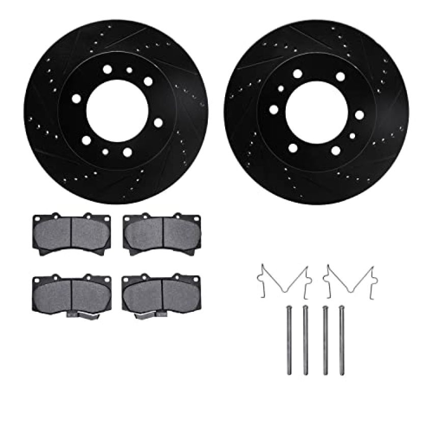 Dynamic Friction 8512-93001 Rotor Kit