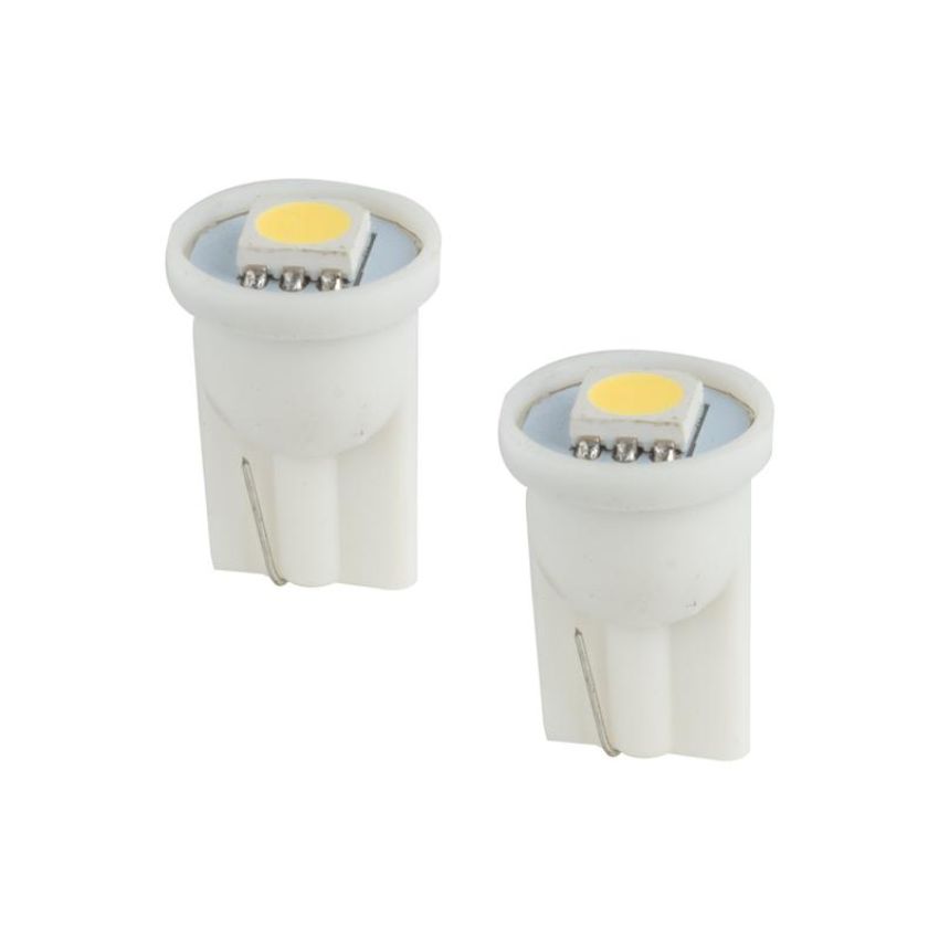 Oracle Lighting 4806-001 T10 1 LED 3-Chip SMD Bulbs, Cool White, Pair