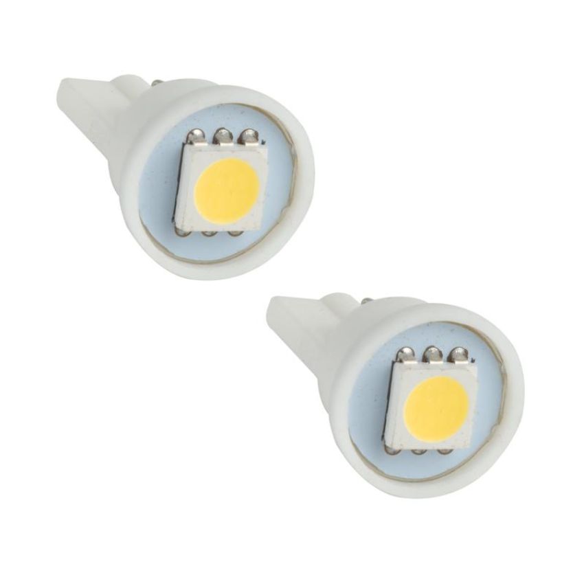 Oracle Lighting 4806-001 T10 1 LED 3-Chip SMD Bulbs, Cool White, Pair