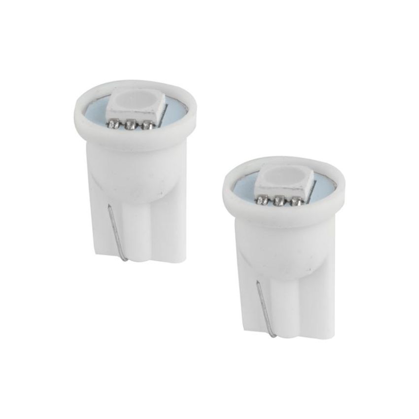 Oracle Lighting 4806-003 T10 1 LED 3-Chip SMD Bulbs, Red, Pair