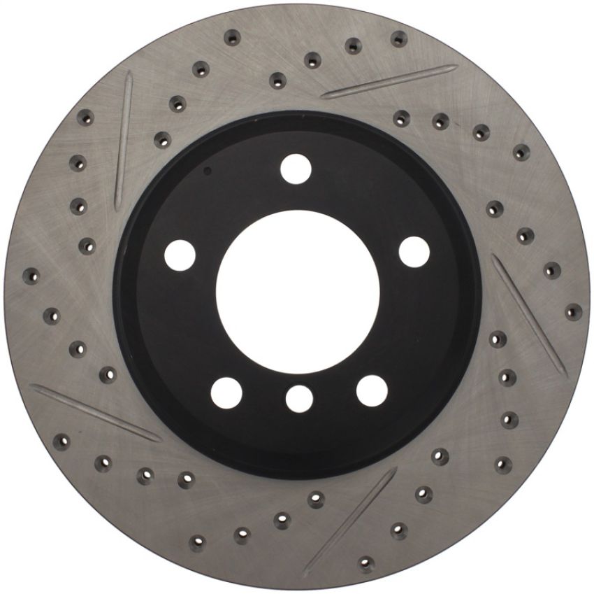 Stoptech 127.34048R Power Slot 01-02 BMW Z3 / 03-09 Z4 / 3 Series Front Right Drilled & Slotted Rotor