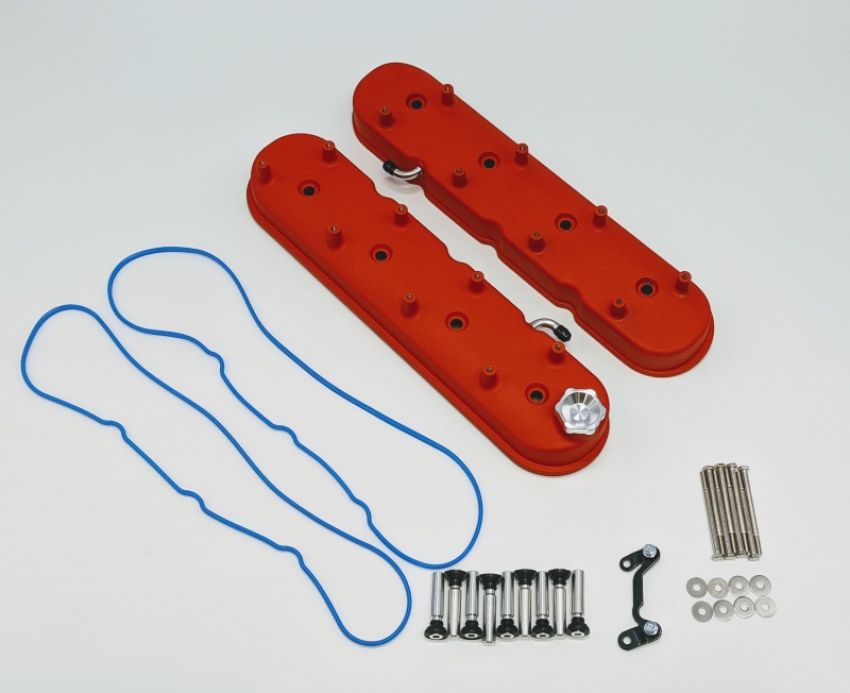 Granatelli Motor Sports 640363 Cast Valve Covers For Ls