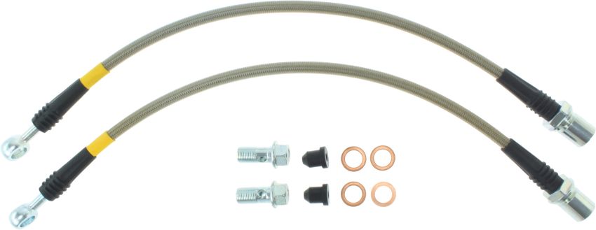 StopTech 98-05 Lexus GS300/GS350/GS400/GS430/GS450H Front Stainless Steel Brake Lines