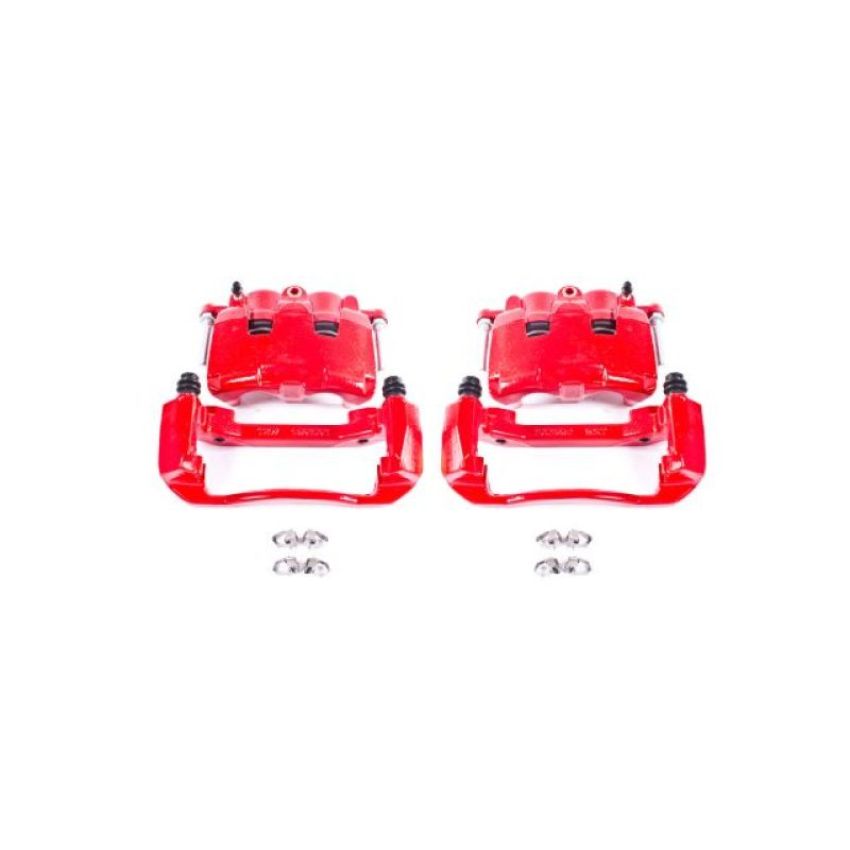 PowerStop S5008 Red Powder Coated Calipers